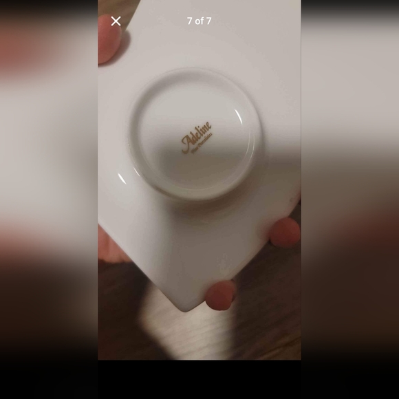 EUC wave coffee/ tea cup with saucer - Picture 7 of 7